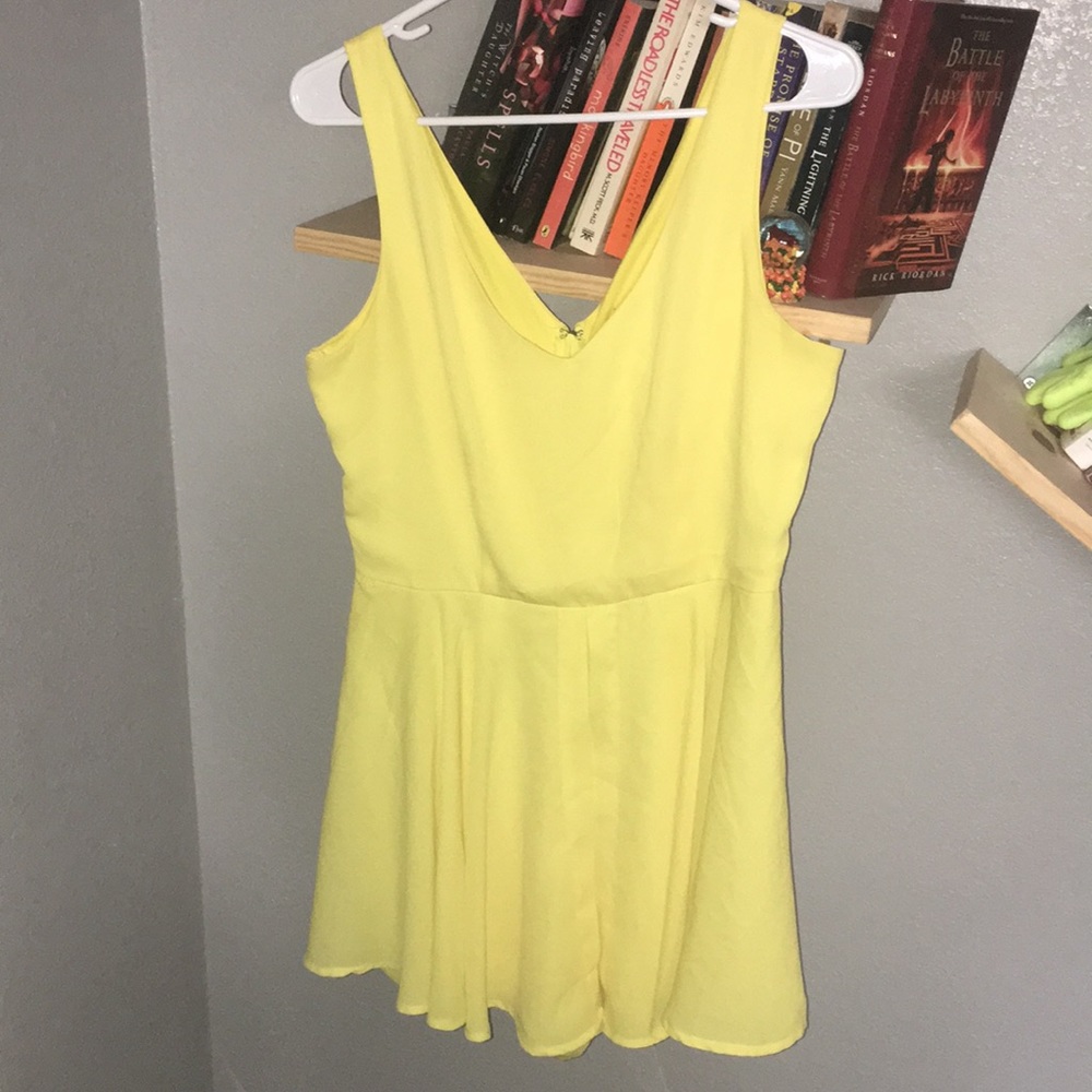 Brand new yellow Romper
